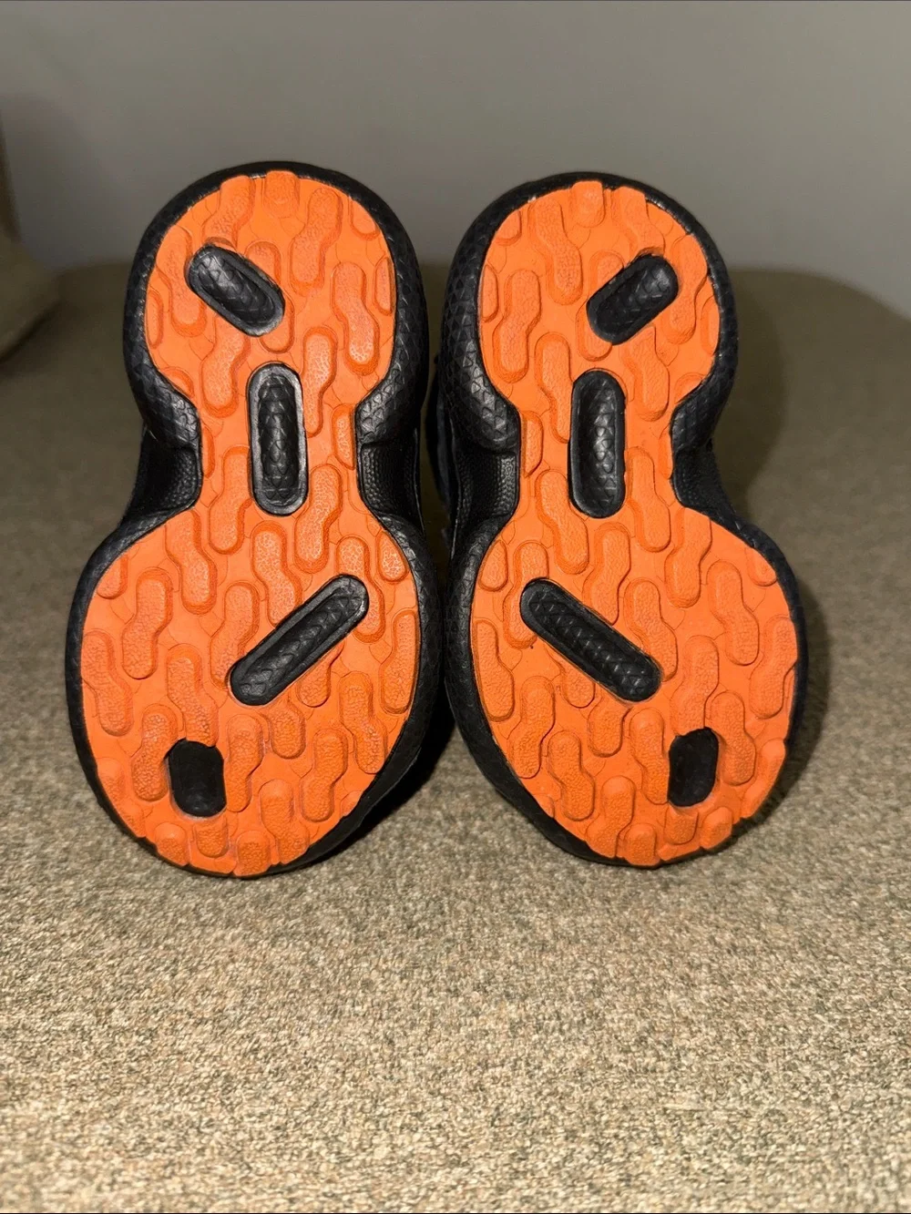 Columbia Techlite Boots Winter Snow Day Black Orange Leather Rubber size 6